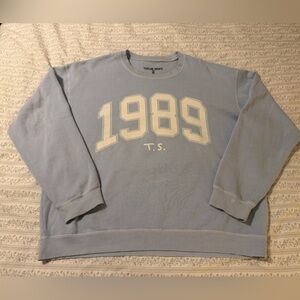 Taylor Swift 1989 Blue Sweatshirt